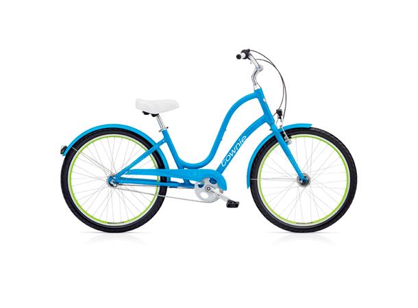 Electra Townie Original 3i EQ Damesykkel 3 interne gir, Caribbean Blue